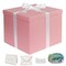 Large Gift Box 12x12x10 Inches,Pink Gift Boxes for Presents,Birthday Box,for Packaging,Valentine's Day,Mother's Day,Christmas,Anniversaries,Family or Business.